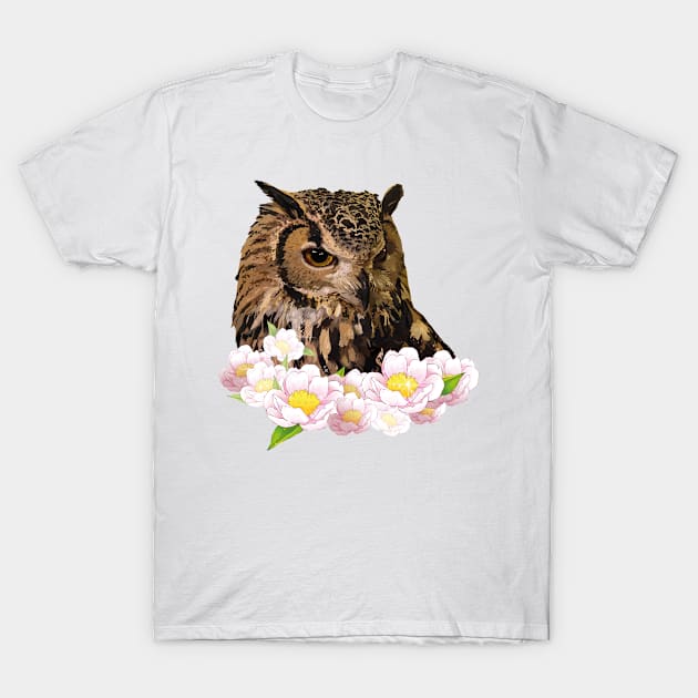 Royal Owl T-Shirt by obscurite